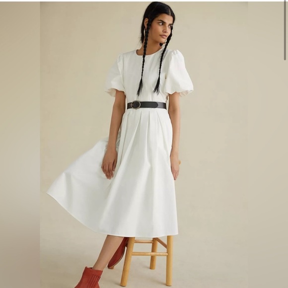 Anthropologie Dresses & Skirts - Anthropologie Corset-Seamed Midi Dress Eri + Ali